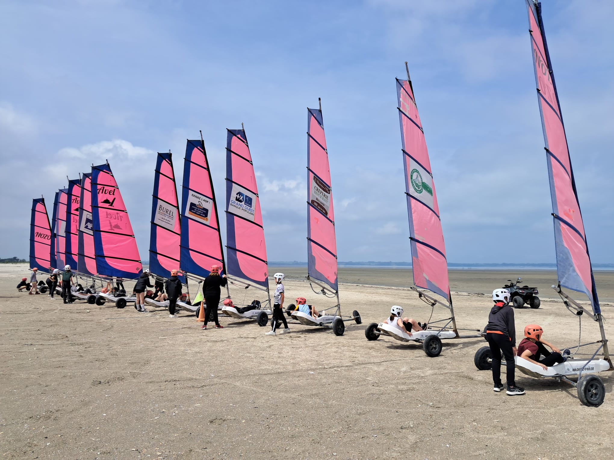You are currently viewing Sortie Char à voile à HIREL